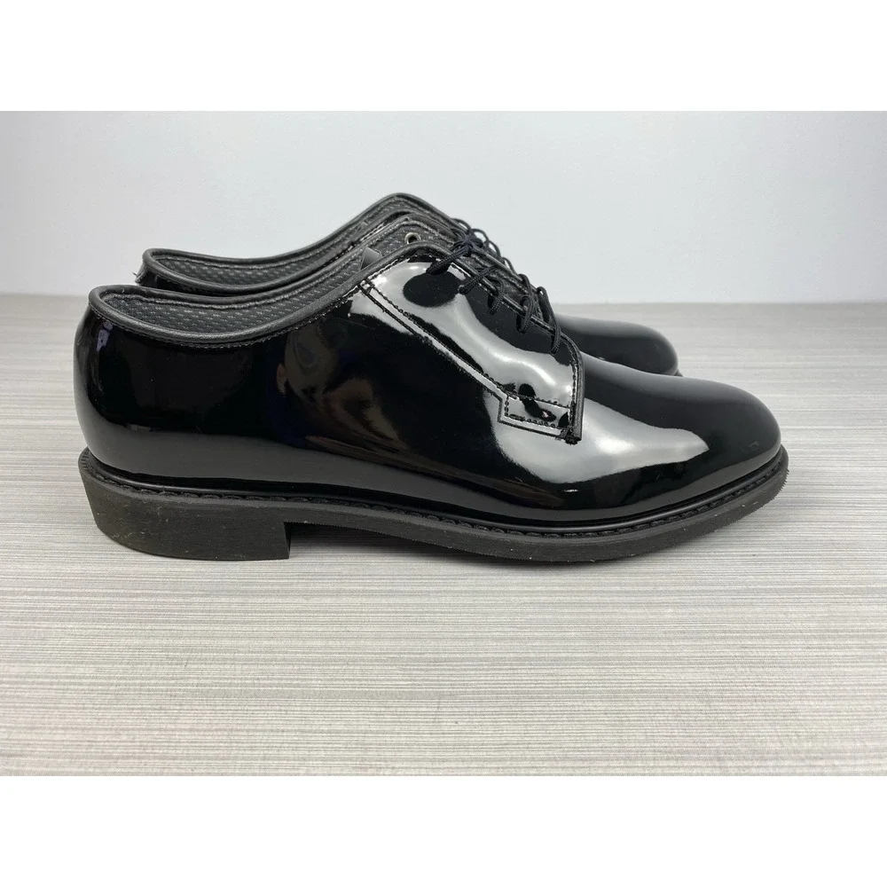 Altama Military Work Dress Oxford Shoes Uniform Men's 10.5E Black Leather 00941C
